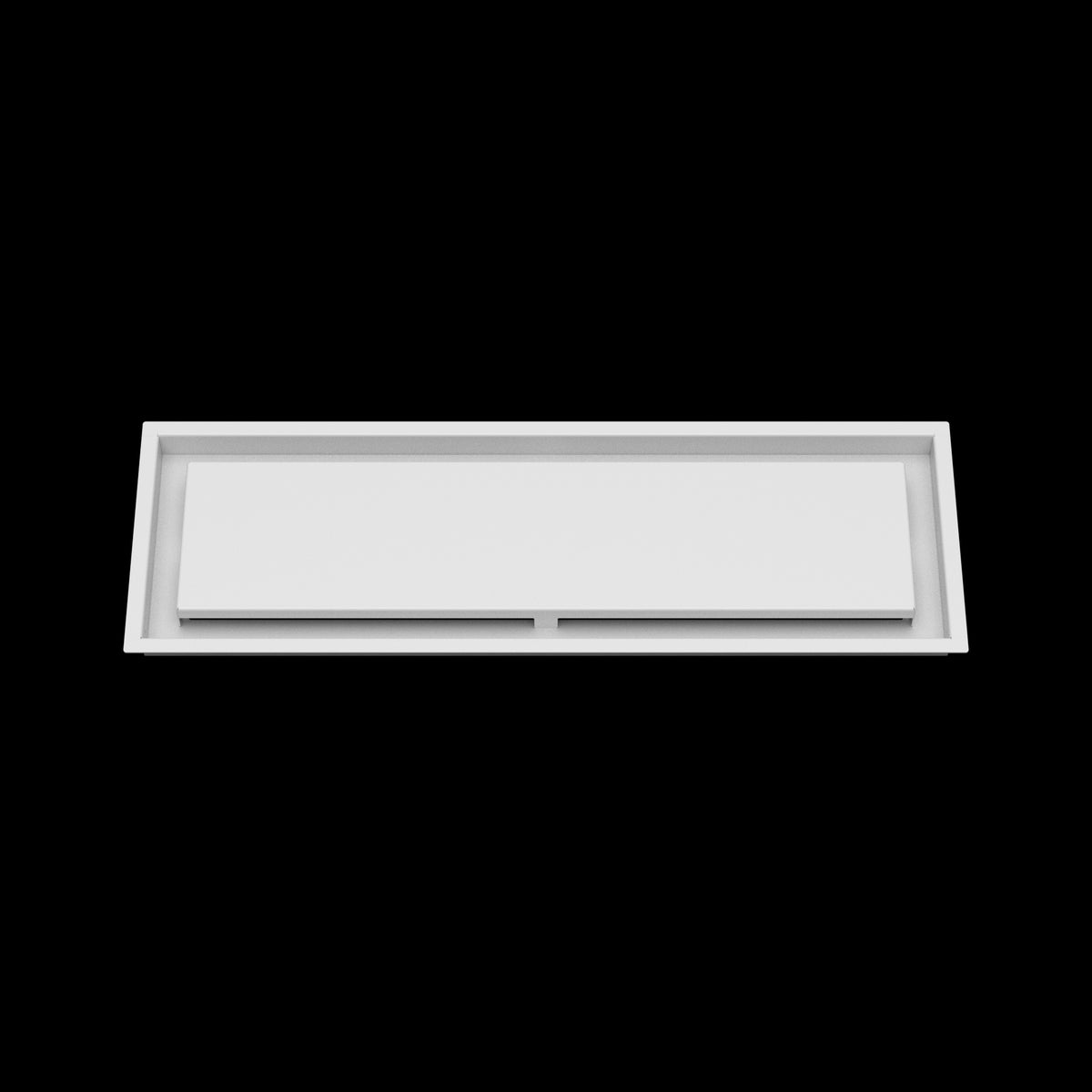 8x26 ceiling vent cover, front view