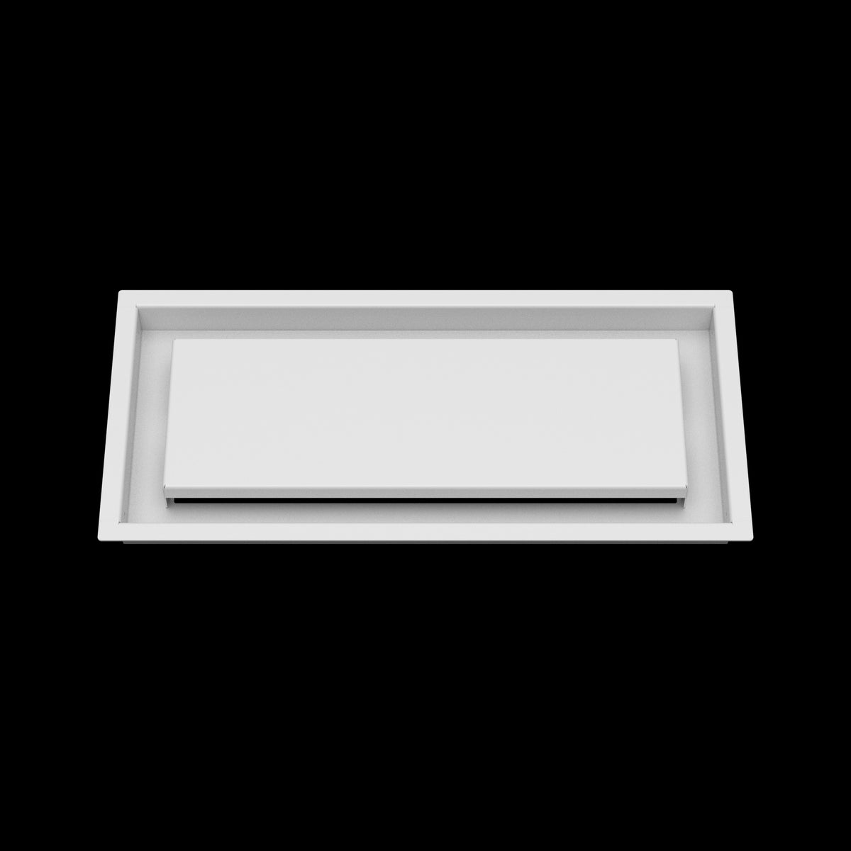 7x16 ceiling vent cover, front view