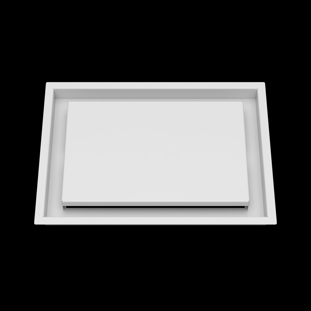 10x14 ceiling vent cover, front view