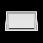 10x14 ceiling vent cover, front view