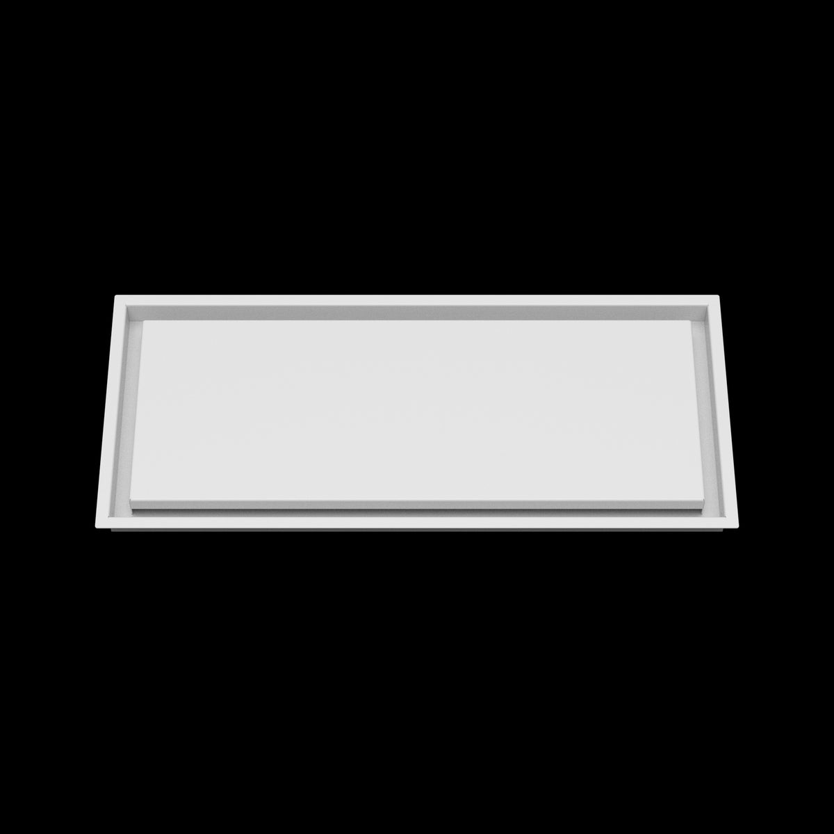 11x26 wall vent cover, front view