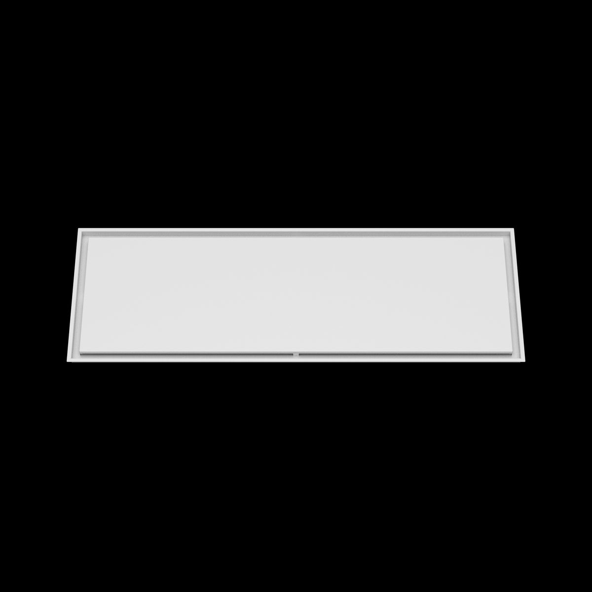21x61 ceiling vent cover, front view