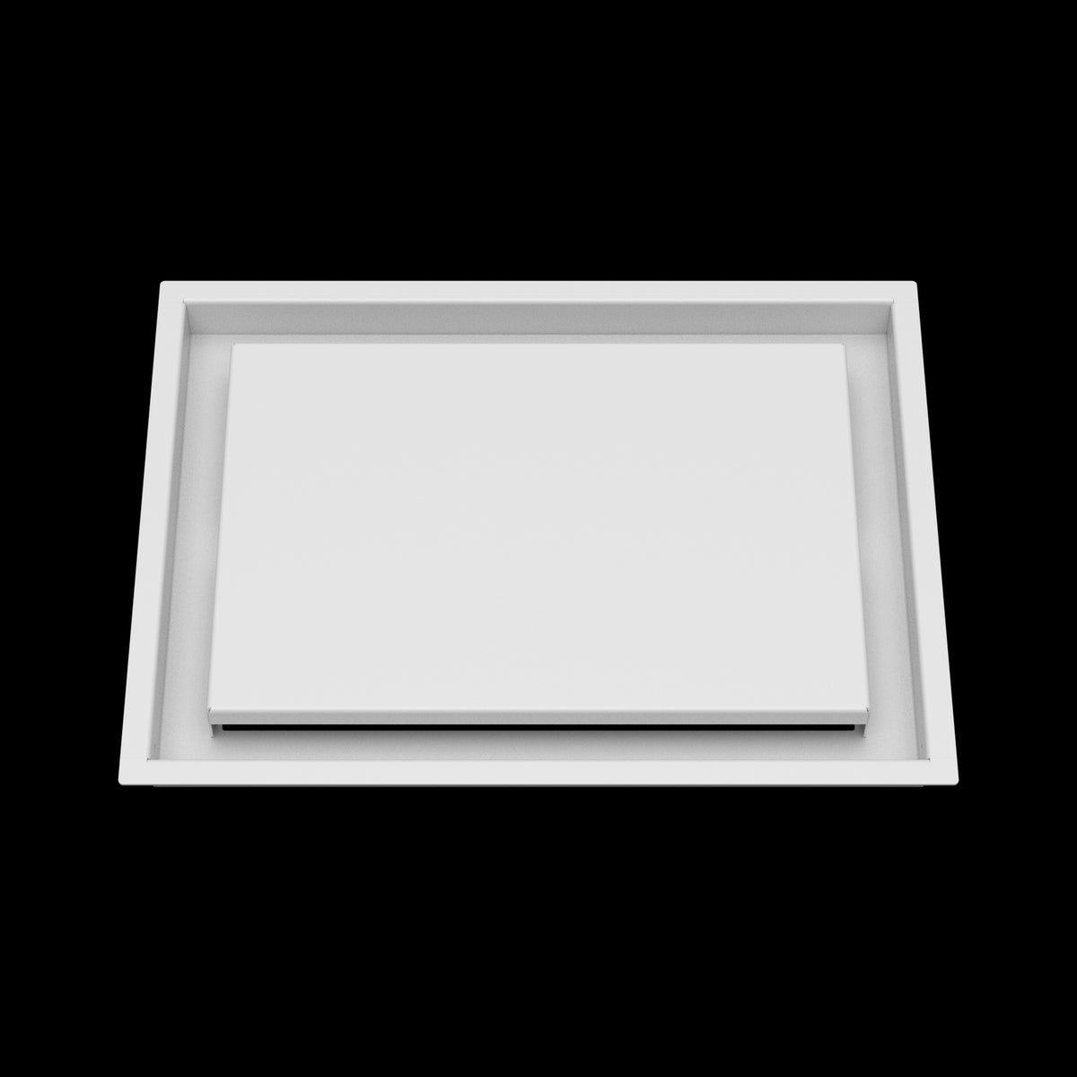 11x15 ceiling vent cover, front view