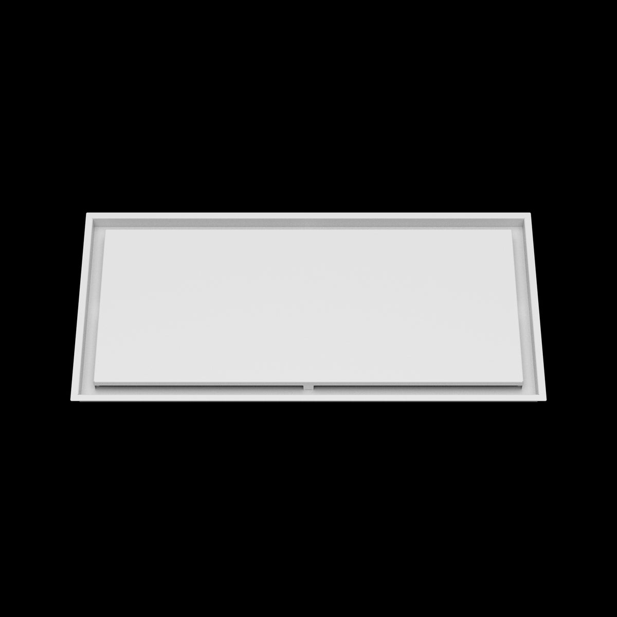 16x34 ceiling vent cover, front view