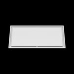 16x34 ceiling vent cover, front view