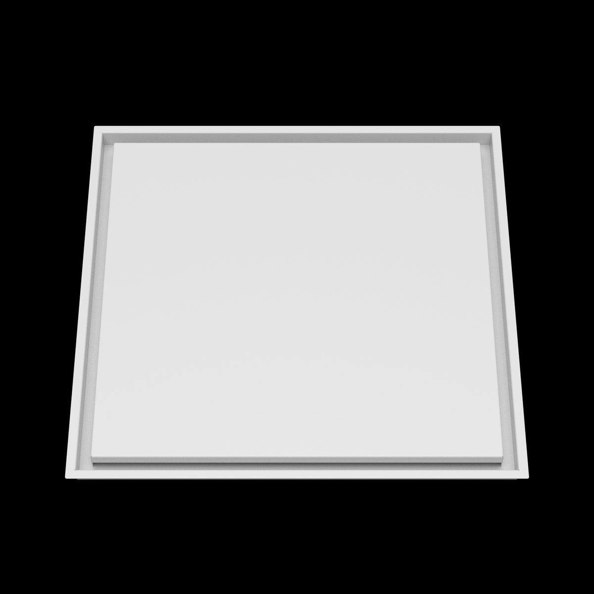 24x25 wall vent cover, front view
