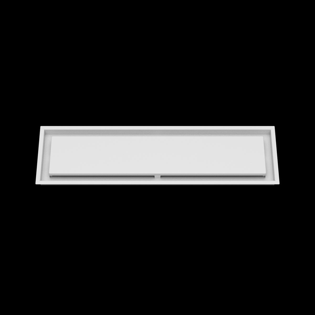 8x30 ceiling vent cover, front view
