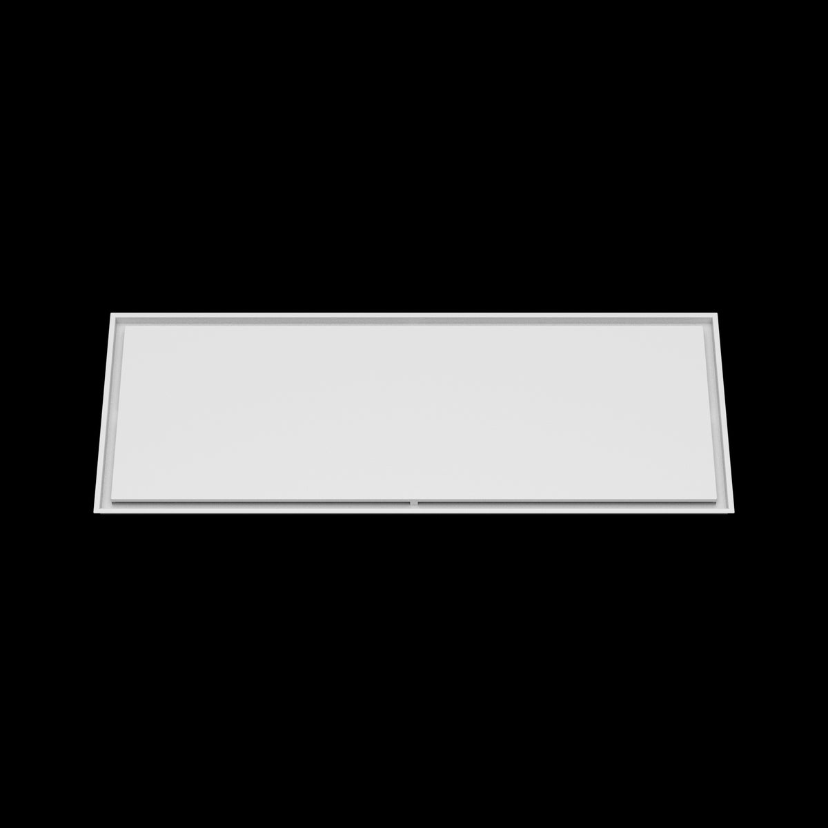 23x62 ceiling vent cover, front view