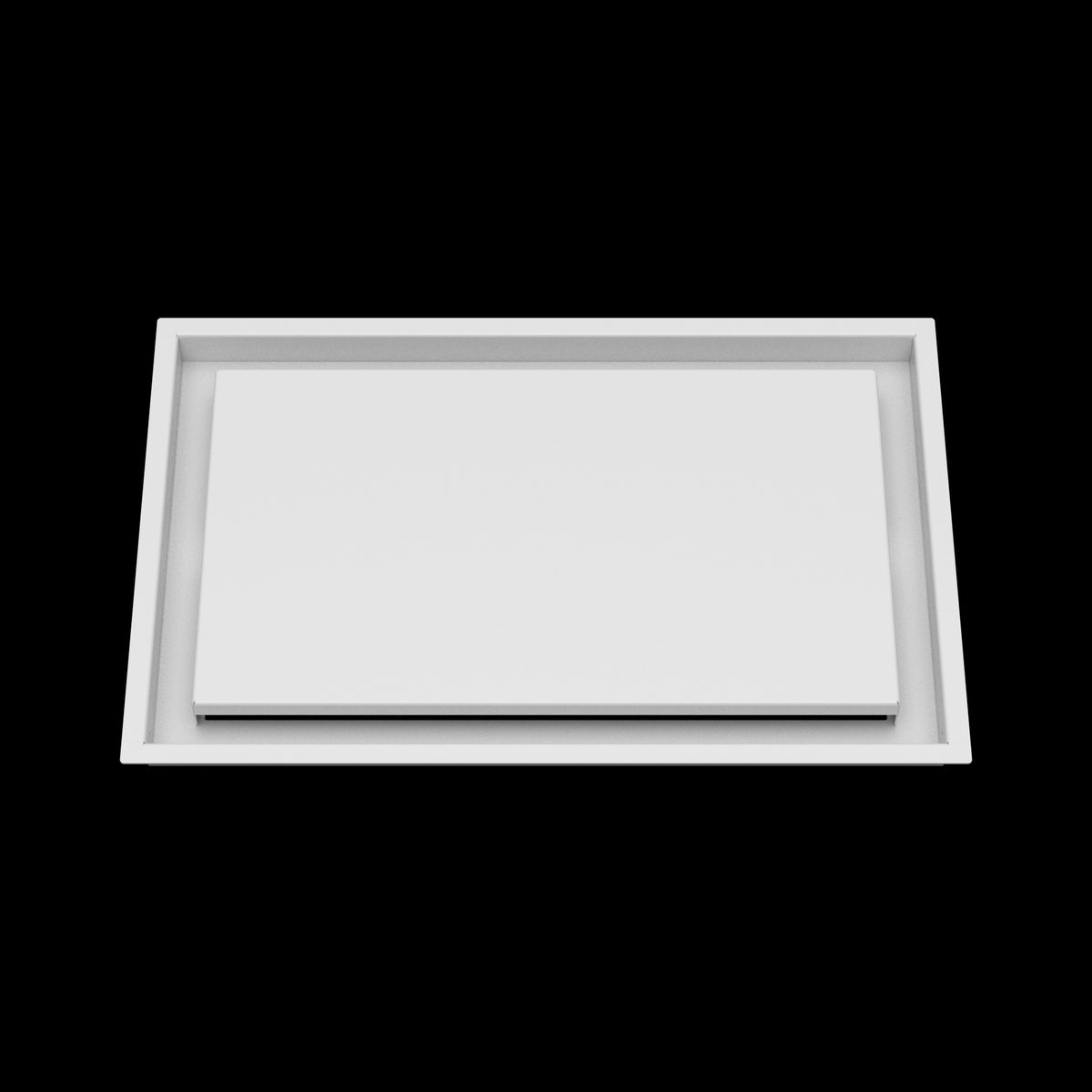 12x19 ceiling vent cover, front view