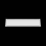 10x42 wall vent cover, front view