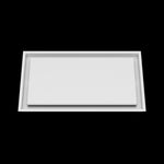 13x23 ceiling vent cover, front view