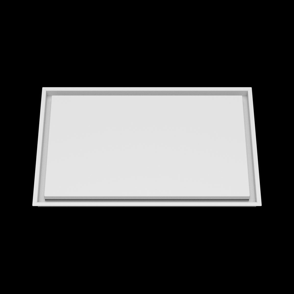 17x27 wall vent cover, front view