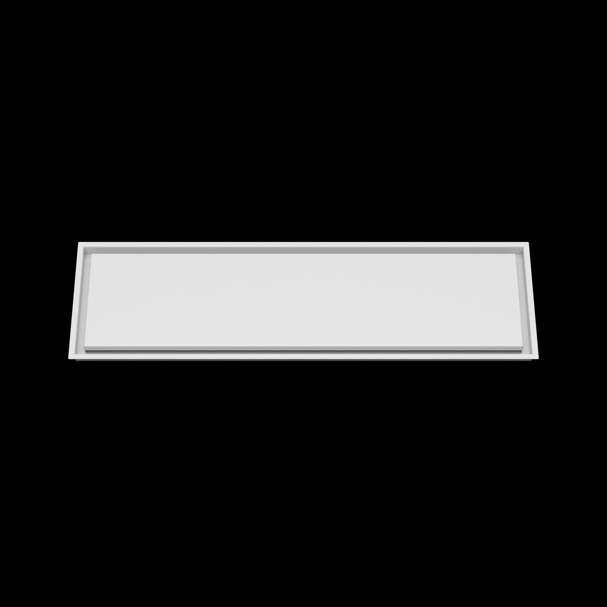 12x42 wall vent cover, front view