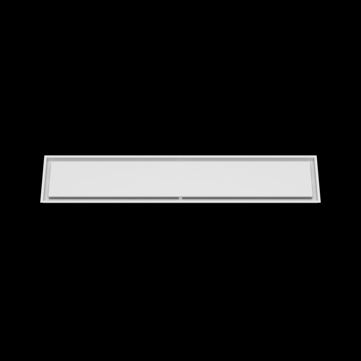 11x58 ceiling vent cover, front view