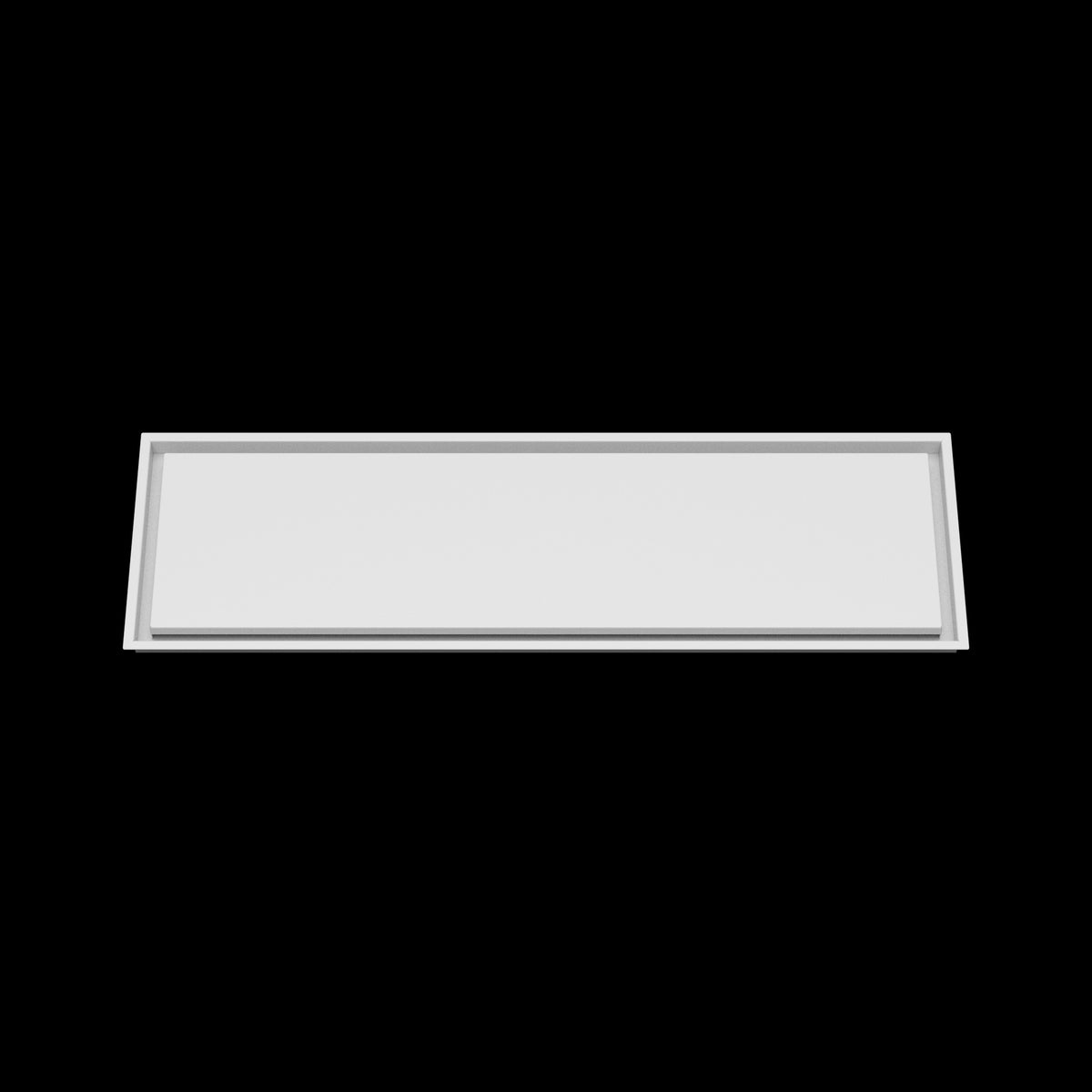 13x44 wall vent cover, front view