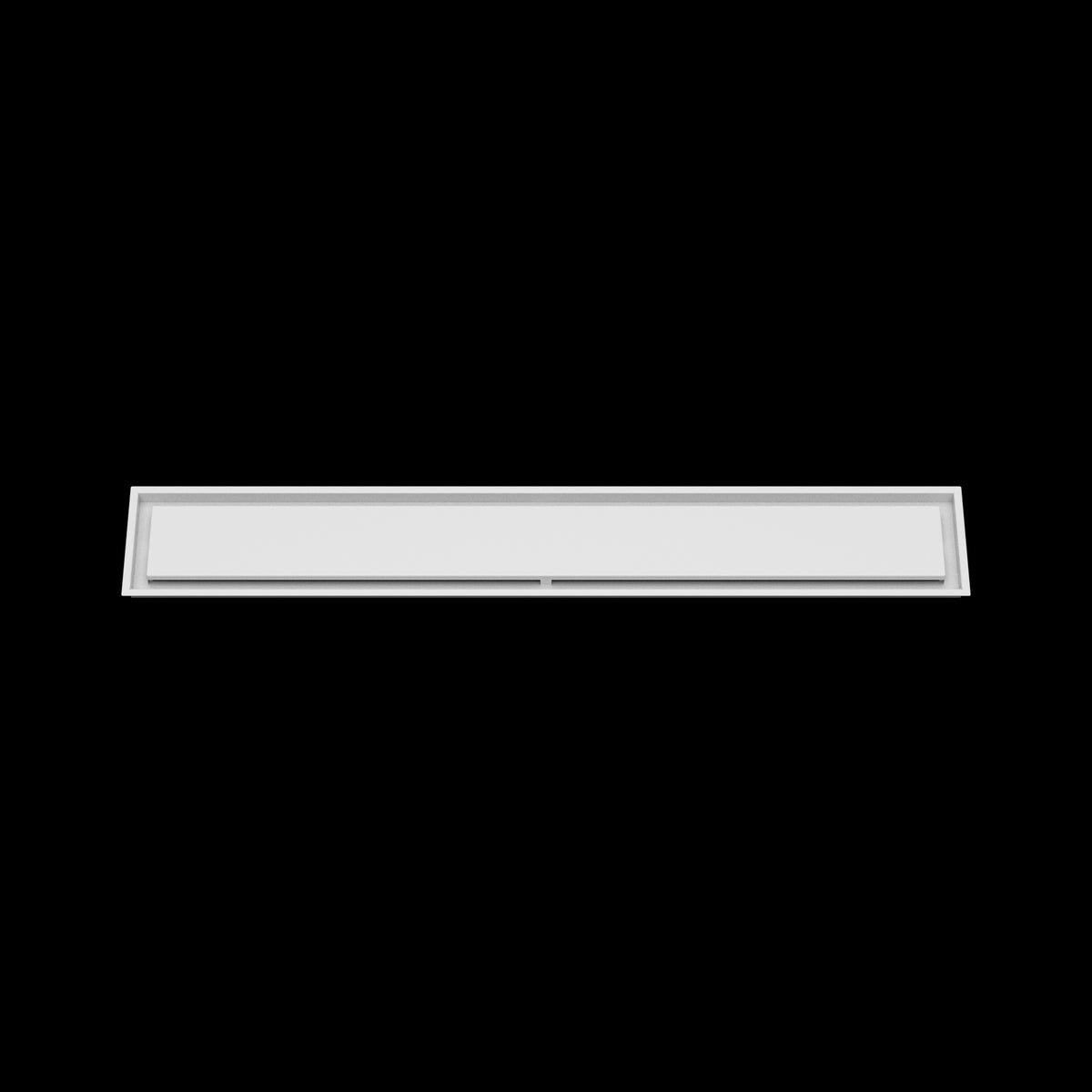 8x57 ceiling vent cover, front view