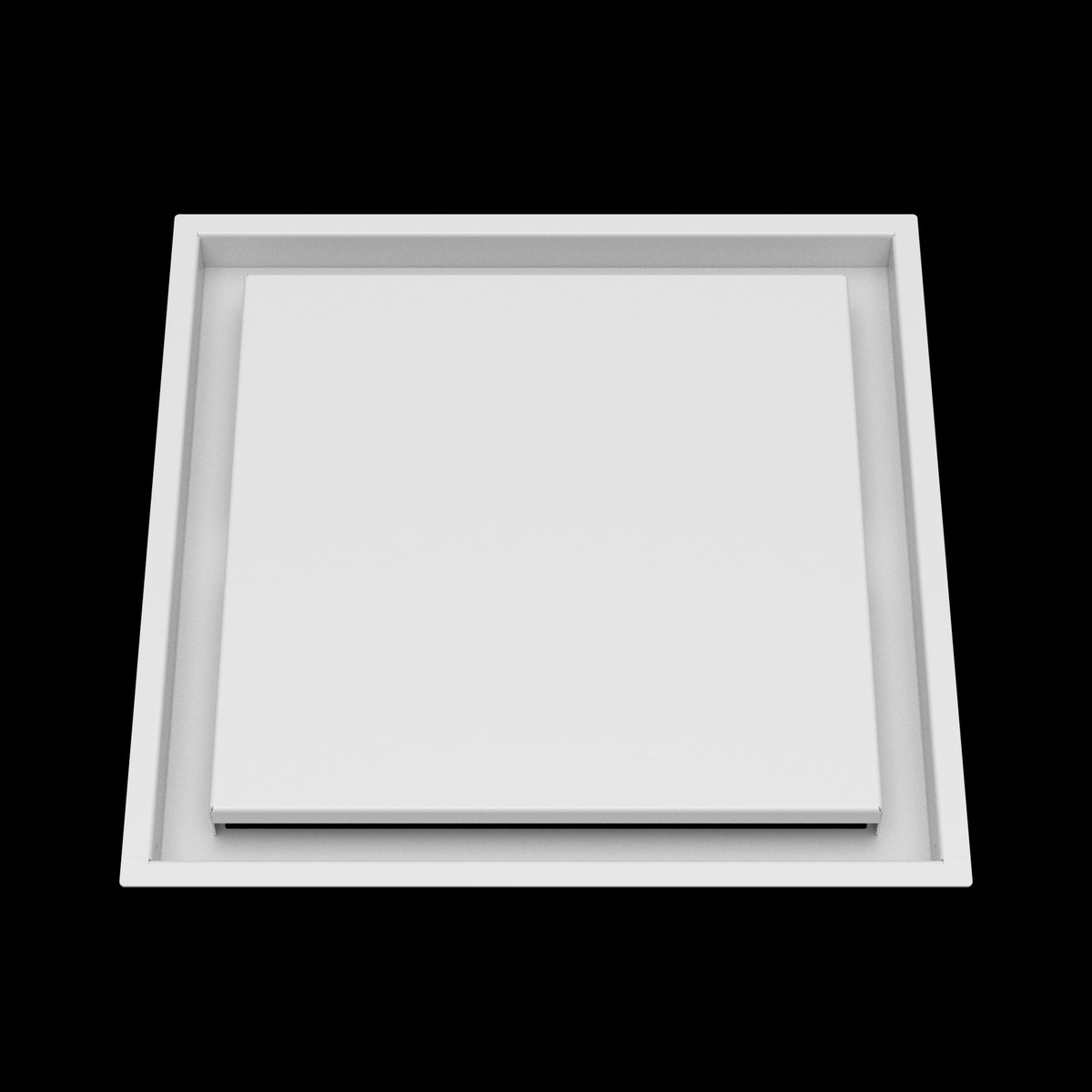 15x15 ceiling vent cover, front view