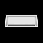 6x15 wall vent cover, front view