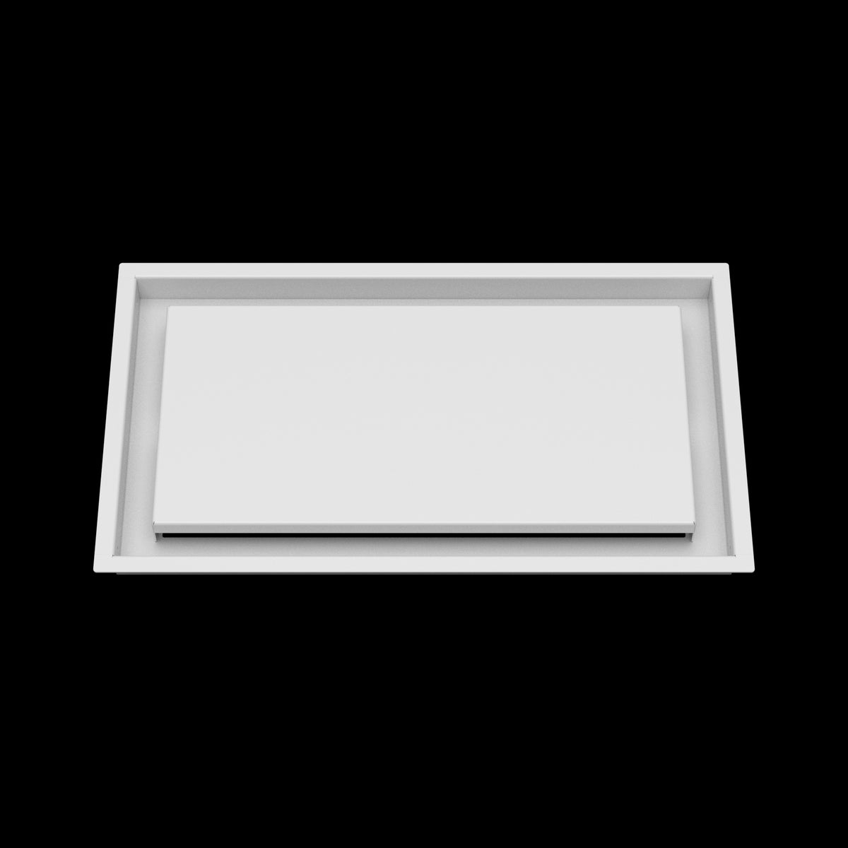 10x18 ceiling vent cover, front view