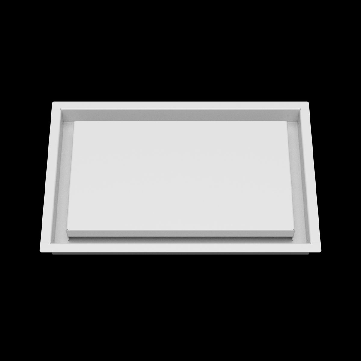 9x14 wall vent cover, front view
