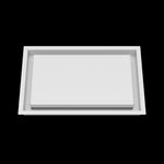 9x14 wall vent cover, front view