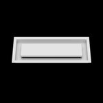 5x14 ceiling vent cover, front view
