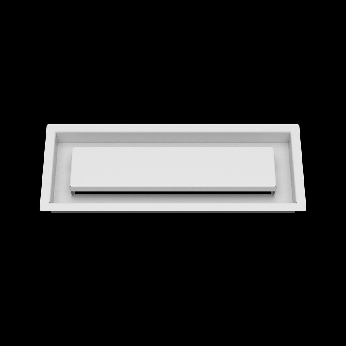 5x14 ceiling vent cover, front view