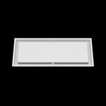 10x25 ceiling vent cover, front view