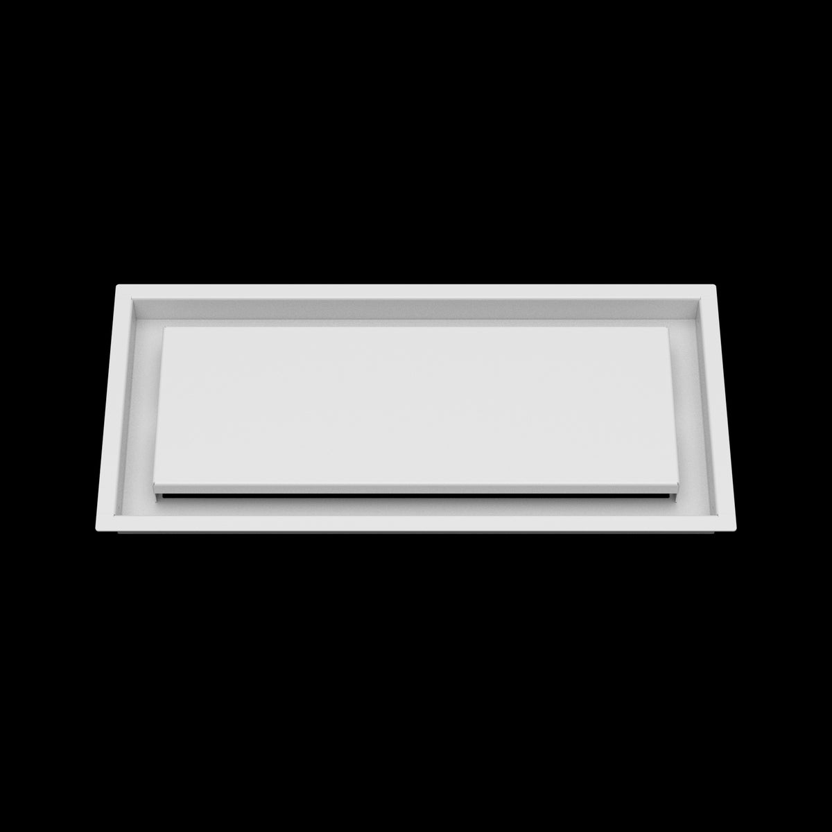 8x18 ceiling vent cover, front view