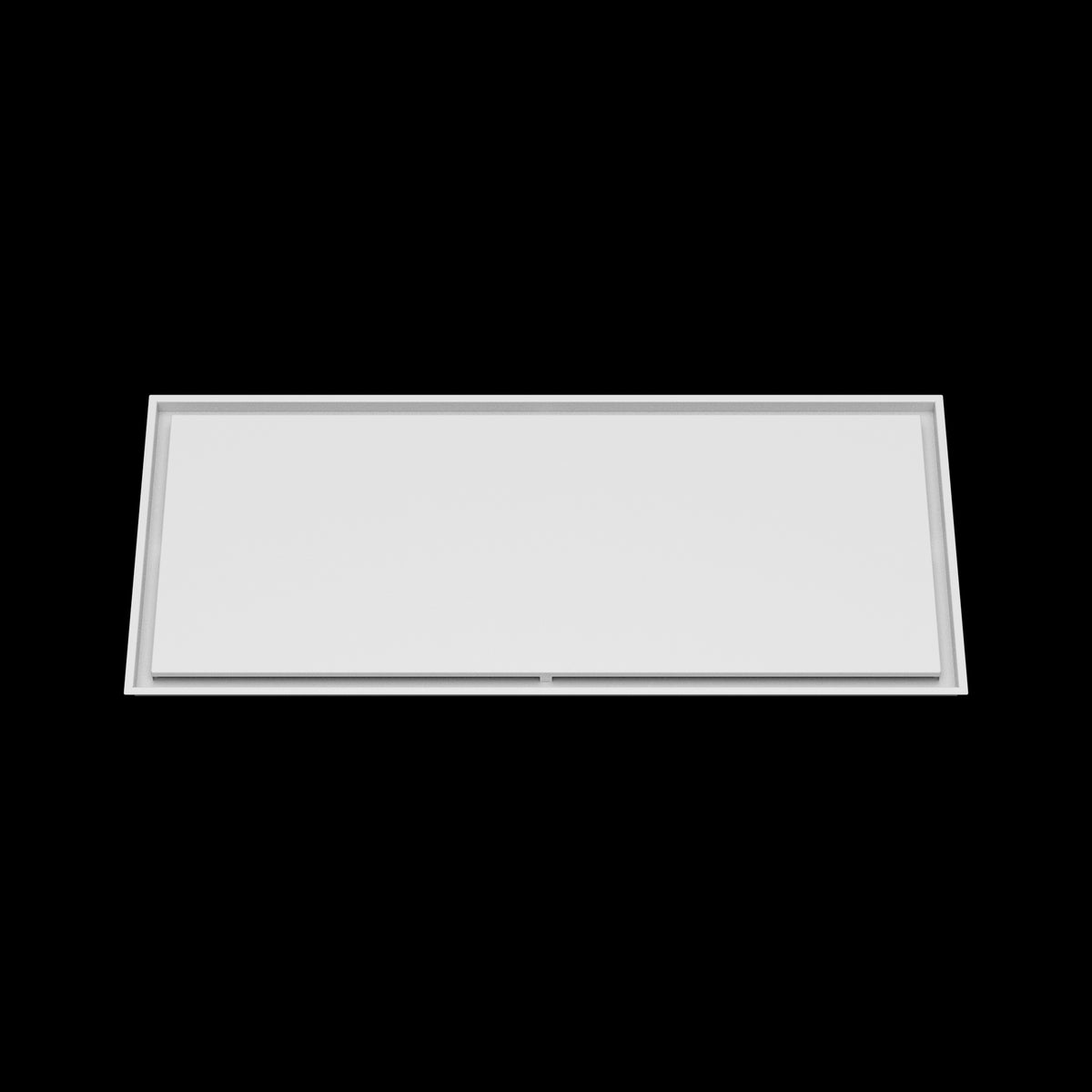 22x52 ceiling vent cover, front view
