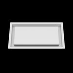 7x13 wall vent cover, front view