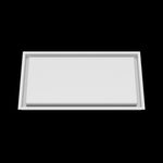 12x22 wall vent cover, front view