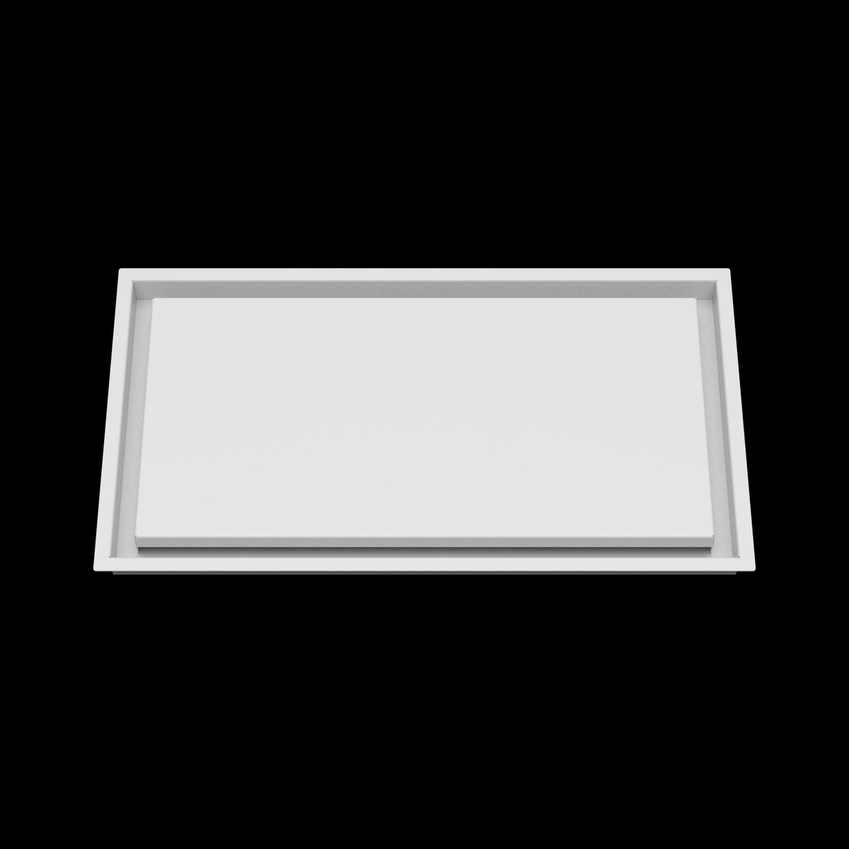 12x22 wall vent cover, front view
