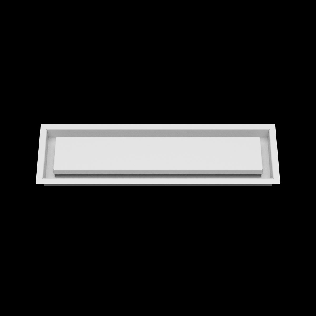 5x19 wall vent cover, front view