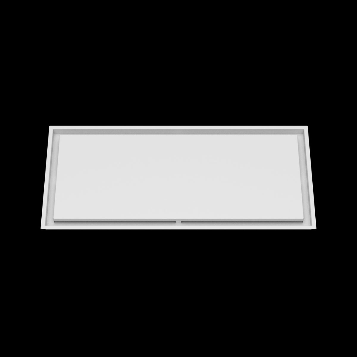 16x36 ceiling vent cover, front view