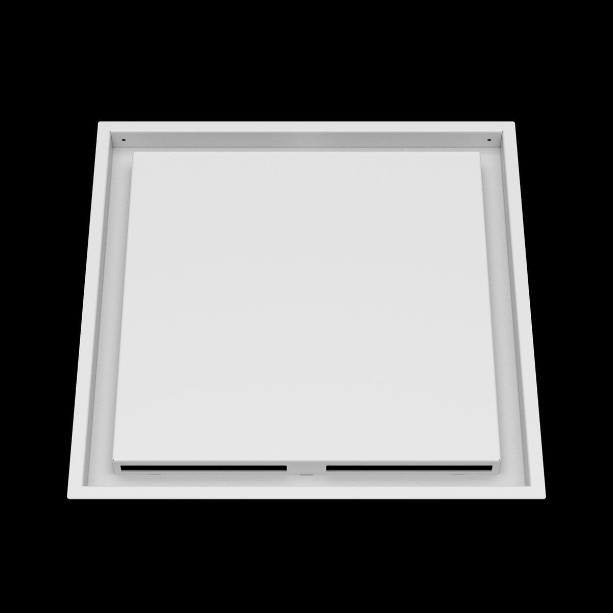 17x17 ceiling vent cover, front view