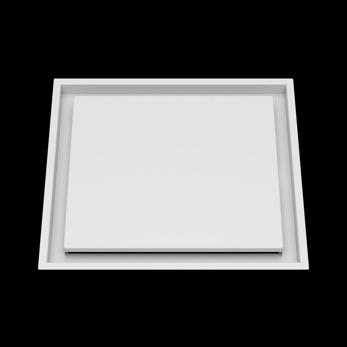 15x17 ceiling vent cover, front view
