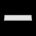 12x52 ceiling vent cover, front view