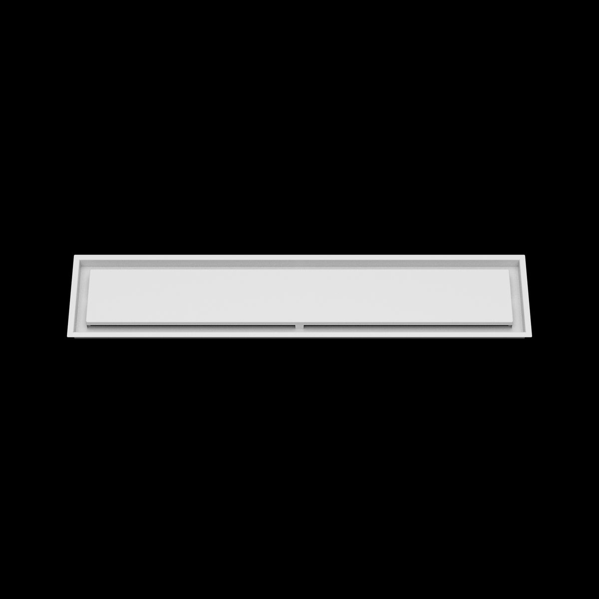 8x41 ceiling vent cover, front view