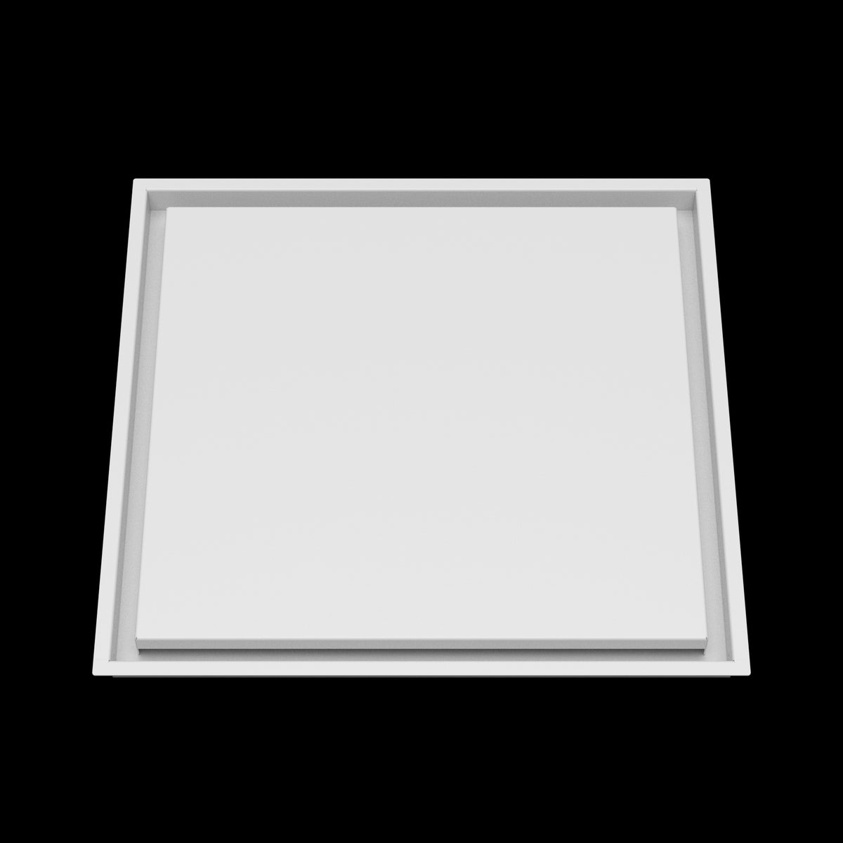 20x21 wall vent cover, front view