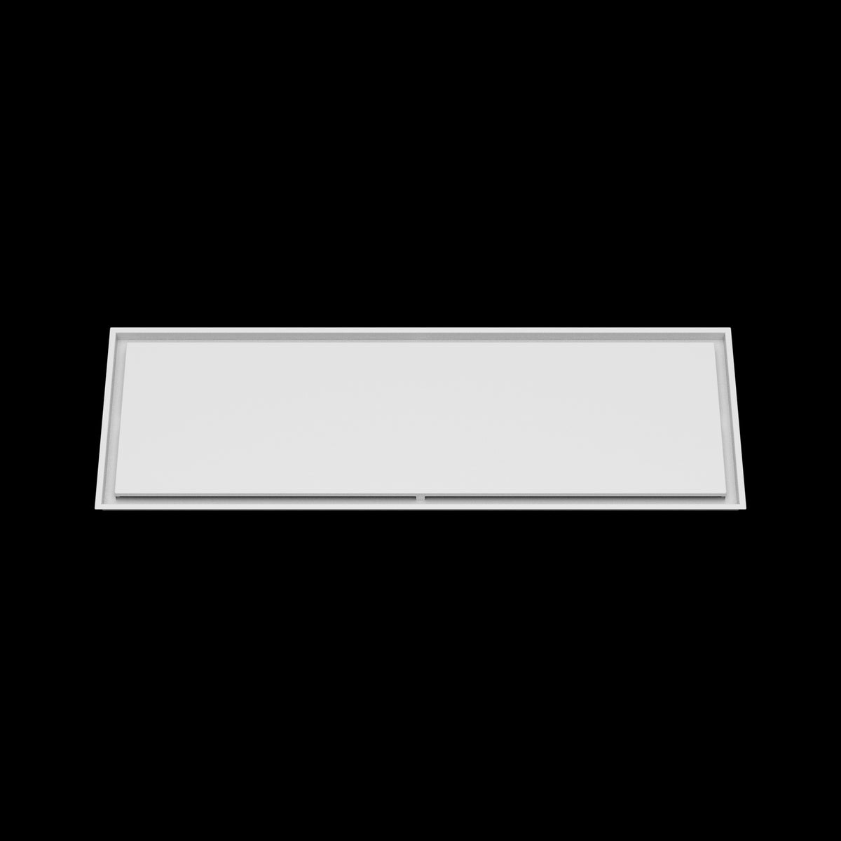 18x55 ceiling vent cover, front view