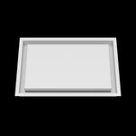 10x15 wall vent cover, front view