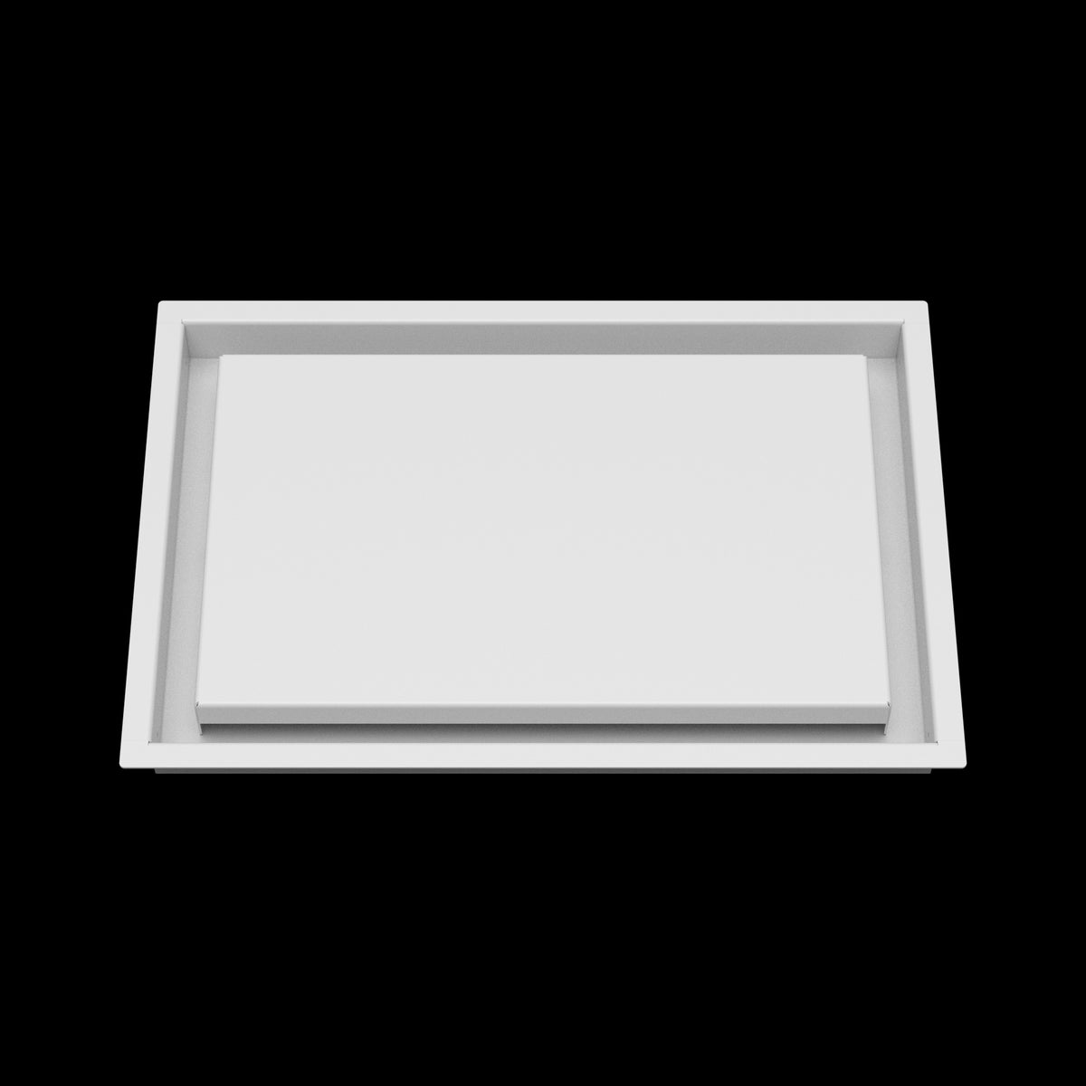 10x15 wall vent cover, front view