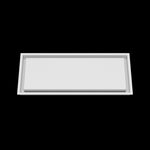 10x24 wall vent cover, front view