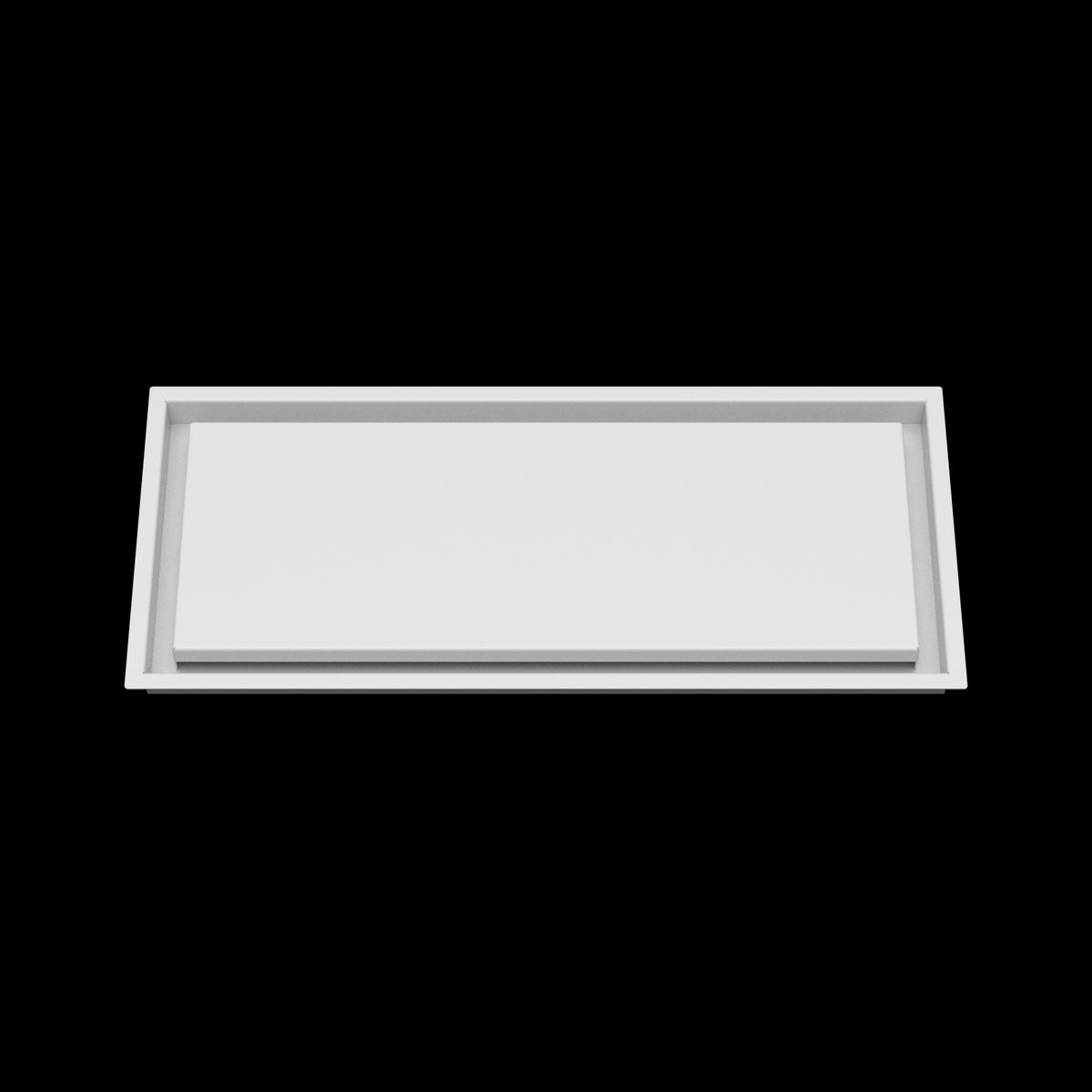 10x24 wall vent cover, front view