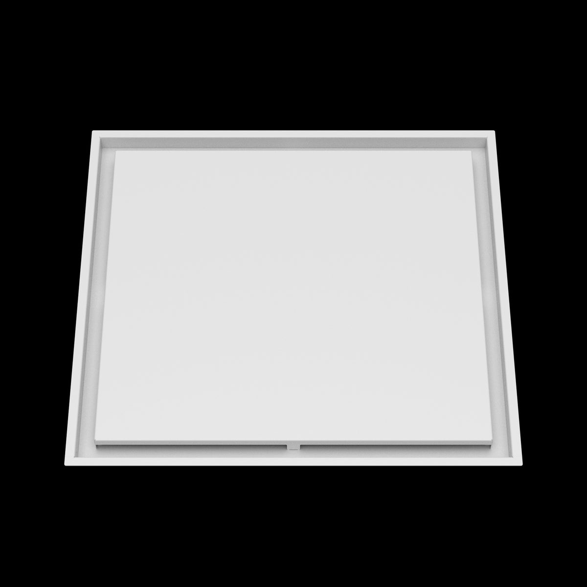 23x25 ceiling vent cover, front view