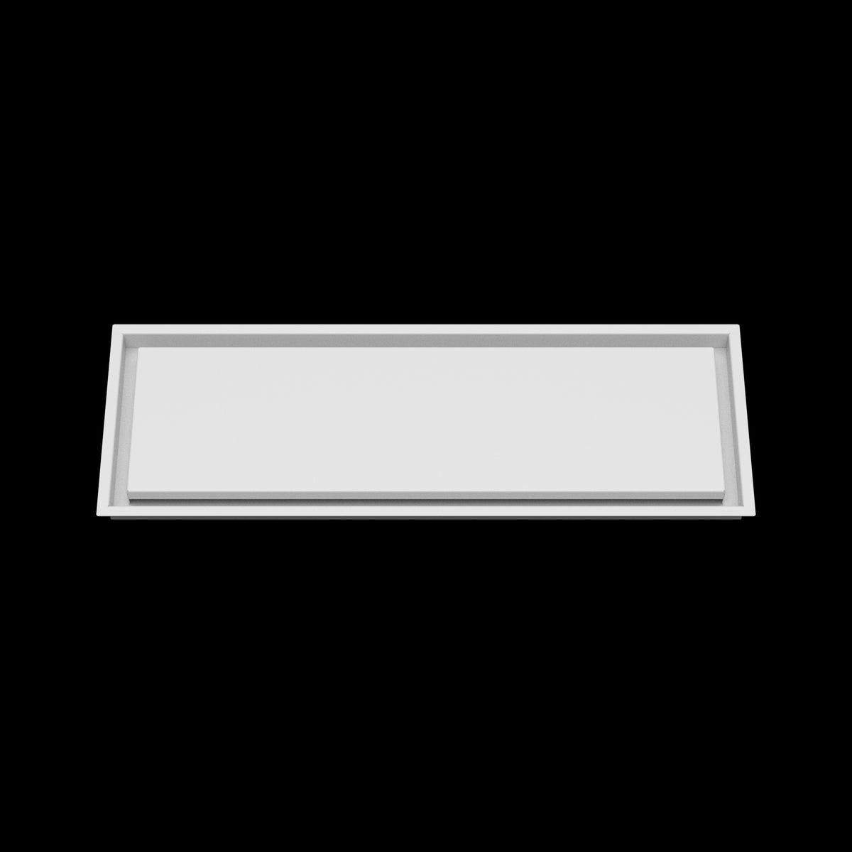 10x30 wall vent cover, front view