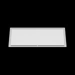 18x46 ceiling vent cover, front view