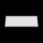18x47 wall vent cover, front view