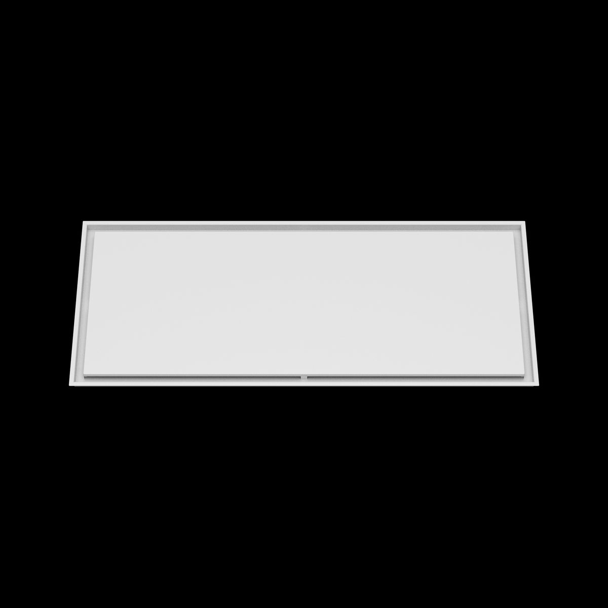 23x55 ceiling vent cover, front view